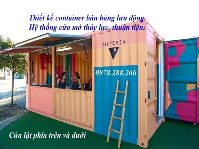 container bán hàng
